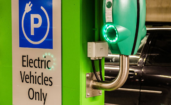 Electric Vehicle Charging in Public Car Park