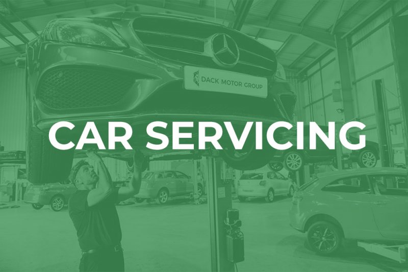 Dack Motor Group Car Servicing Image in Green