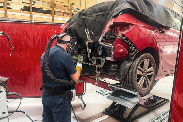 2021 Vauxhall Astra Rear Bumper Replacement - welding